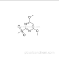 CAS 113583-35-0, 2-Metilsulfonil-4,6-dimetoxipirimidina (DMMSP)